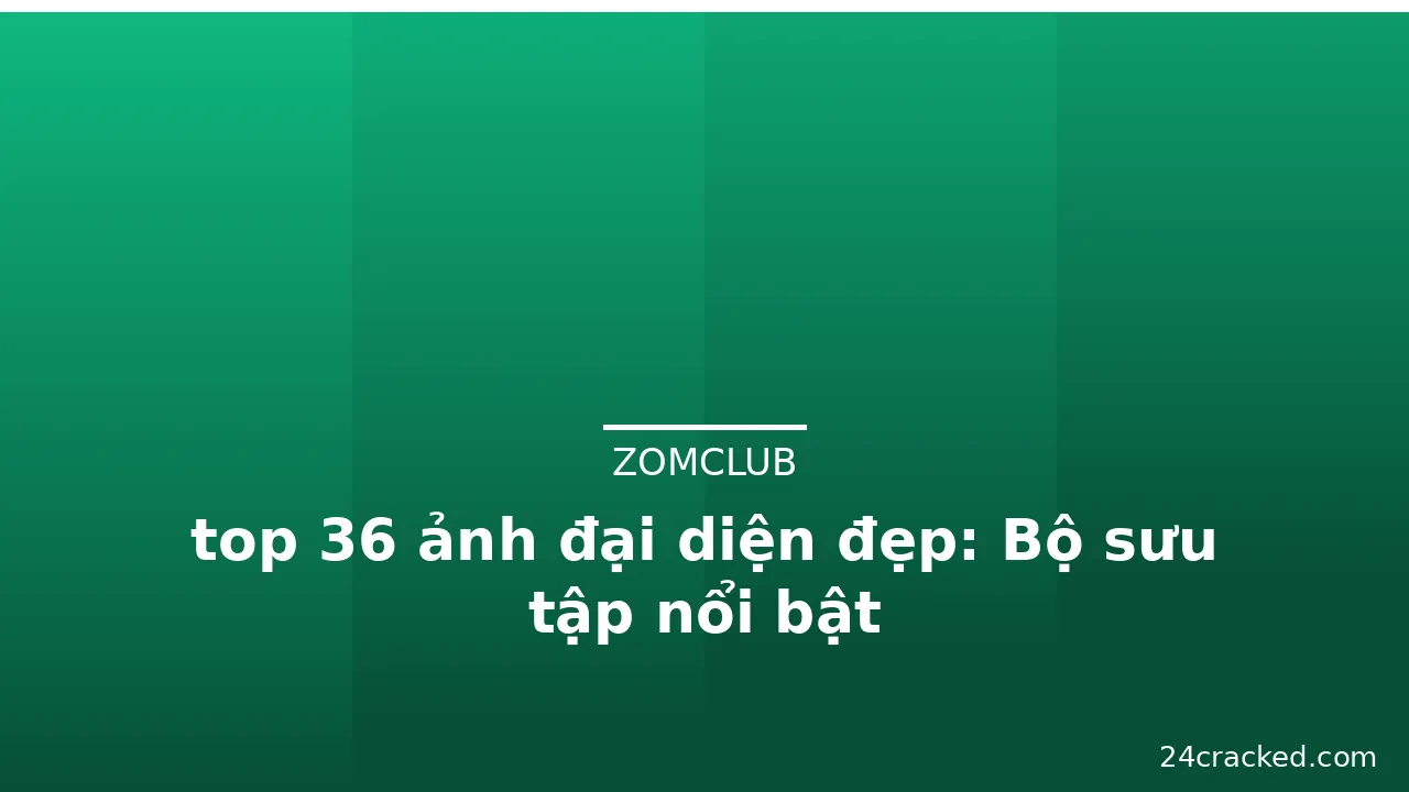 top 36 ảnh đại diện đẹp: Bộ sưu tập nổi bật · ảnh 1