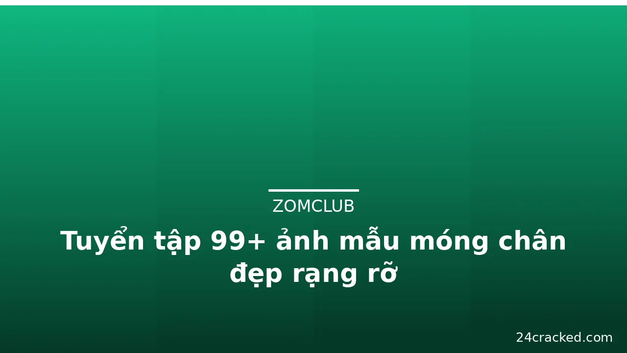 Tuyển tập 99+ ảnh mẫu móng chân đẹp rạng rỡ · ảnh 1