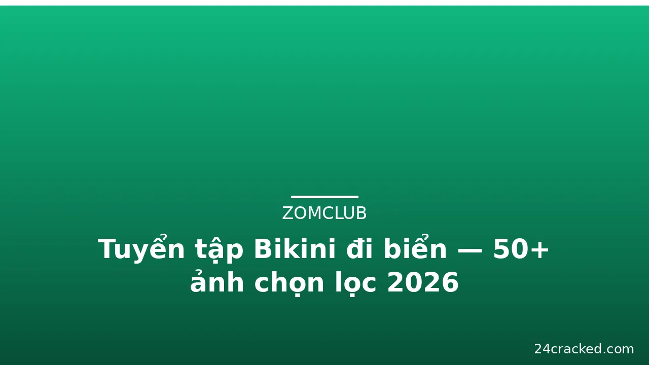 Tuyển tập Bikini đi biển — 50+ ảnh chọn lọc 2026 · ảnh 2